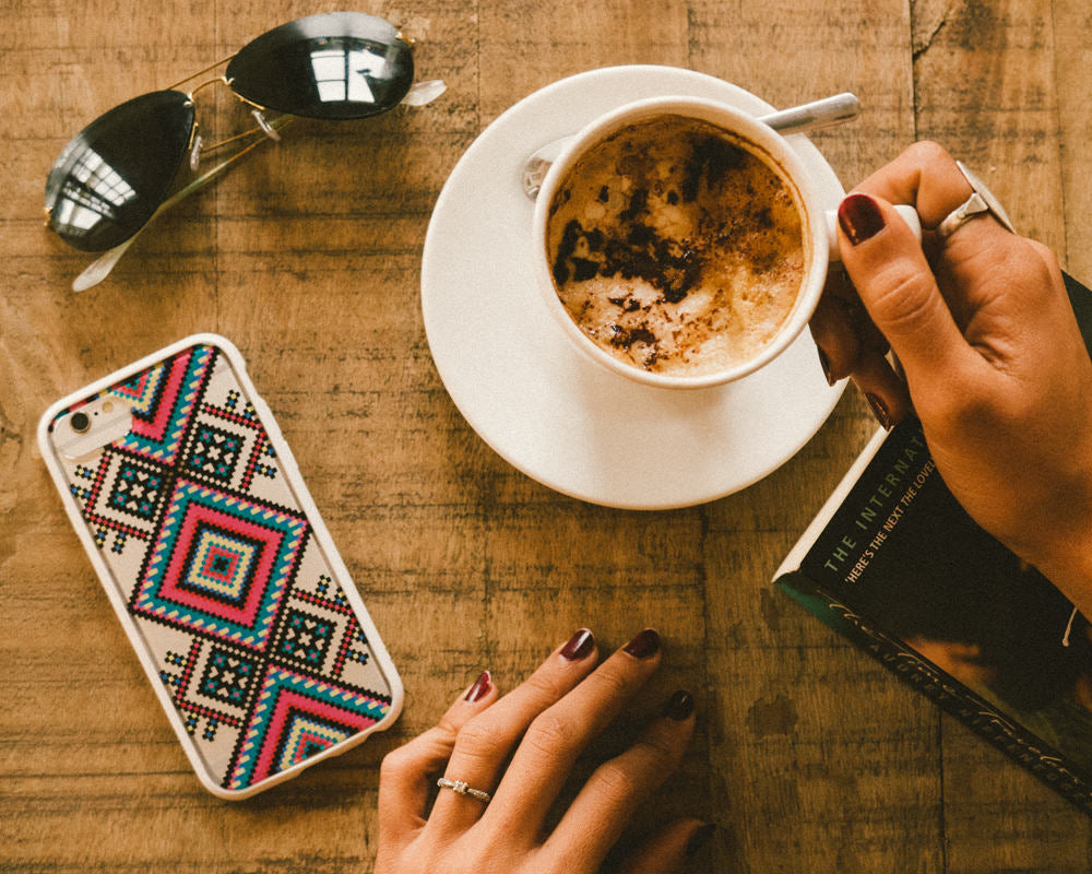 Just Dalal: Coffee with Kroma Phone Cases