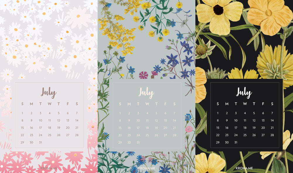 July Wallpapers!